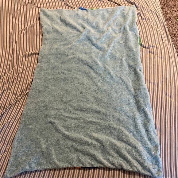 Kids Unisex Soft Blanket ABC Colorful Animals Quilts Sheets Cover EUC - Picture 7 of 8